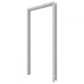 Wood door metal door Frame 3 hours fire rated metal frame galvanized dipped 16 gauge metal frame